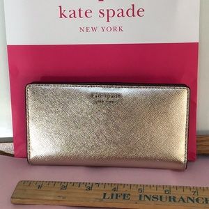Kate Spade Large Slim Bifold Wallet